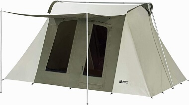 KODIAK CANVAS Family Flex-Bow Deluxe Tent